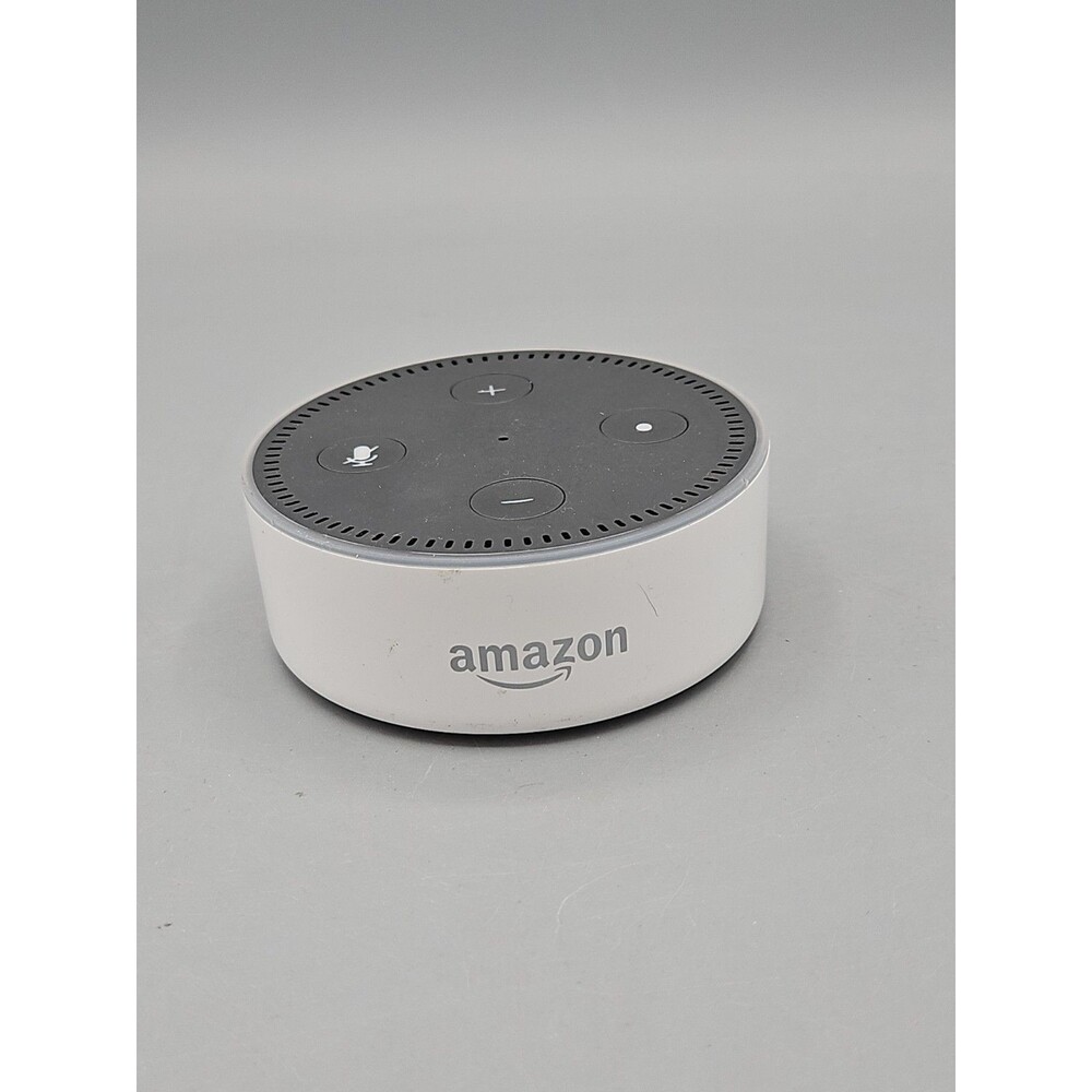 Amazon Echo Dot 2nd Gen RS03QR WHITE Speaker NO Power Cable - FREE S/H